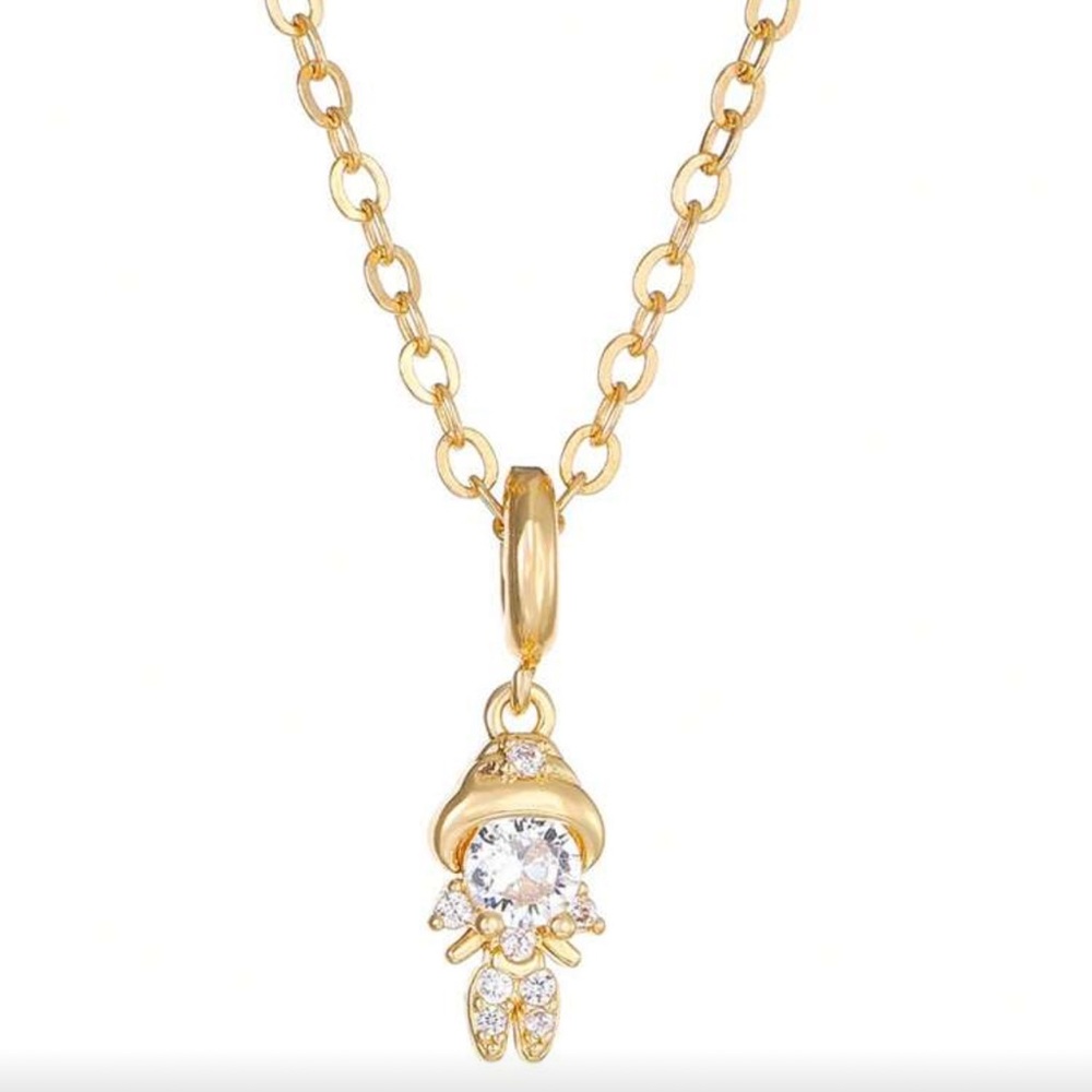 Disney Princess Jasmine Necklace, Disney Princess Necklace, Disney’s Aladdin